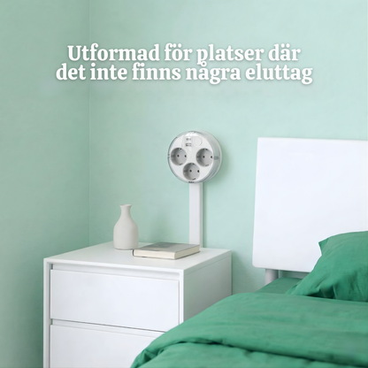 FlexPlug™ – Justerbar Multiuttag Strömförlängningshub
