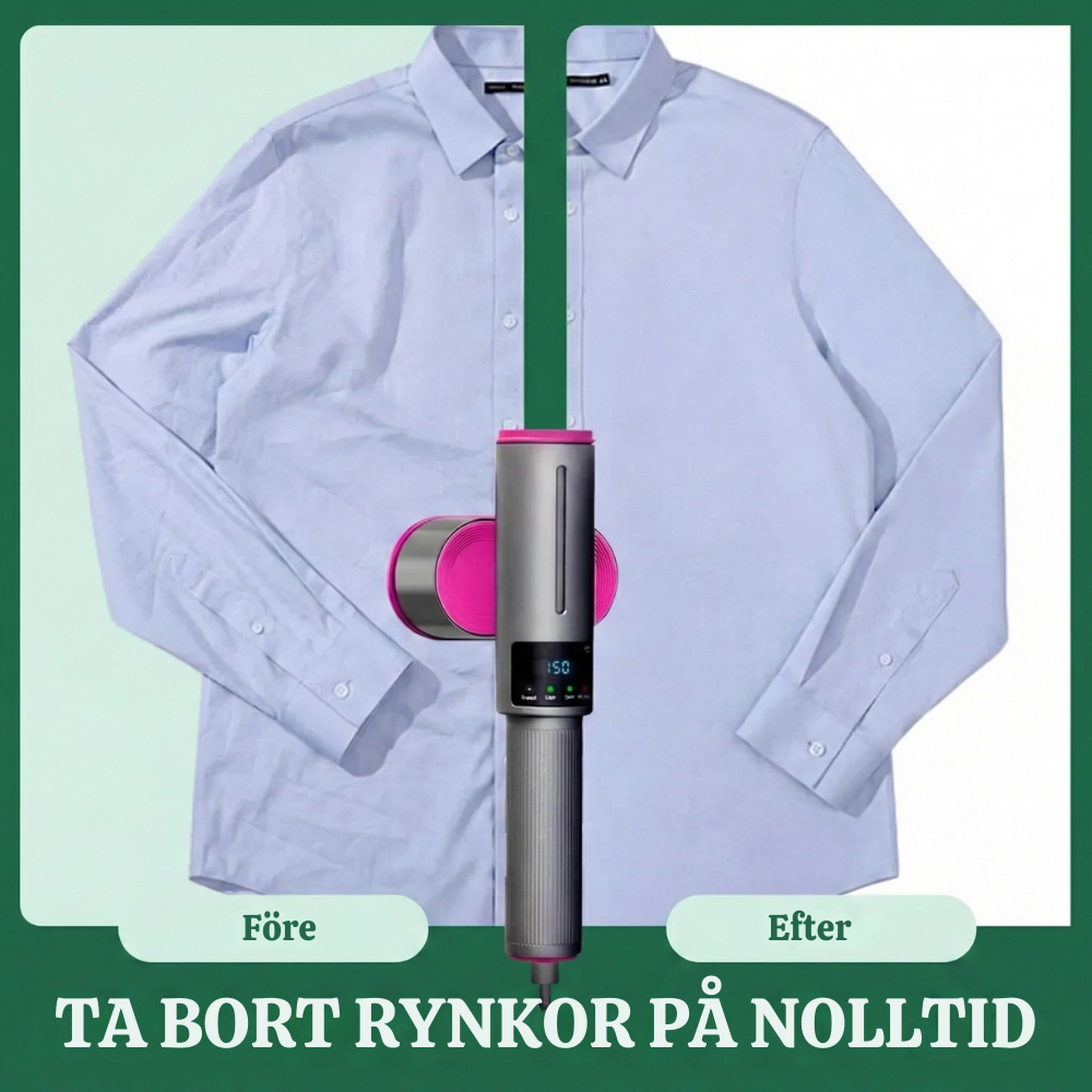 SteamPro™ – Handhållen 2-i-1 Bärbar Klädångare