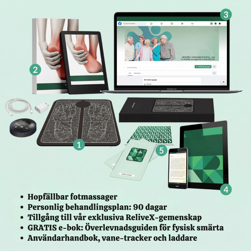 VitalSole™ – Smart EMS Fotterapi Massager