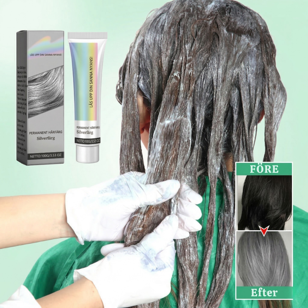 SilverMuse™ – Naturlig Professionell Silver Hårfärg