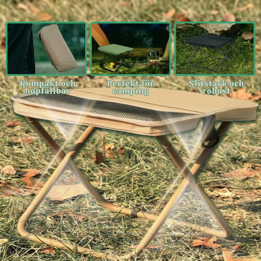 TrailFold™ – Bärbar Väska-Buren Fällbar Sittplats