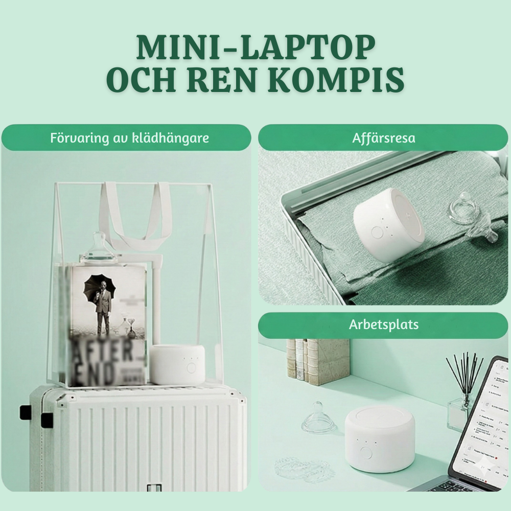 SmileSonic™ – Professionell Ultraljuds Rengöringsmaskin för Retainers