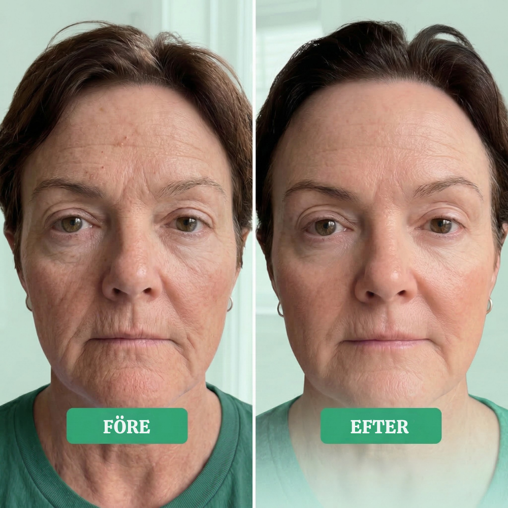 LunéaSkin™ – Återfuktande Bio-Kollagen Inpackande Nattmask Set