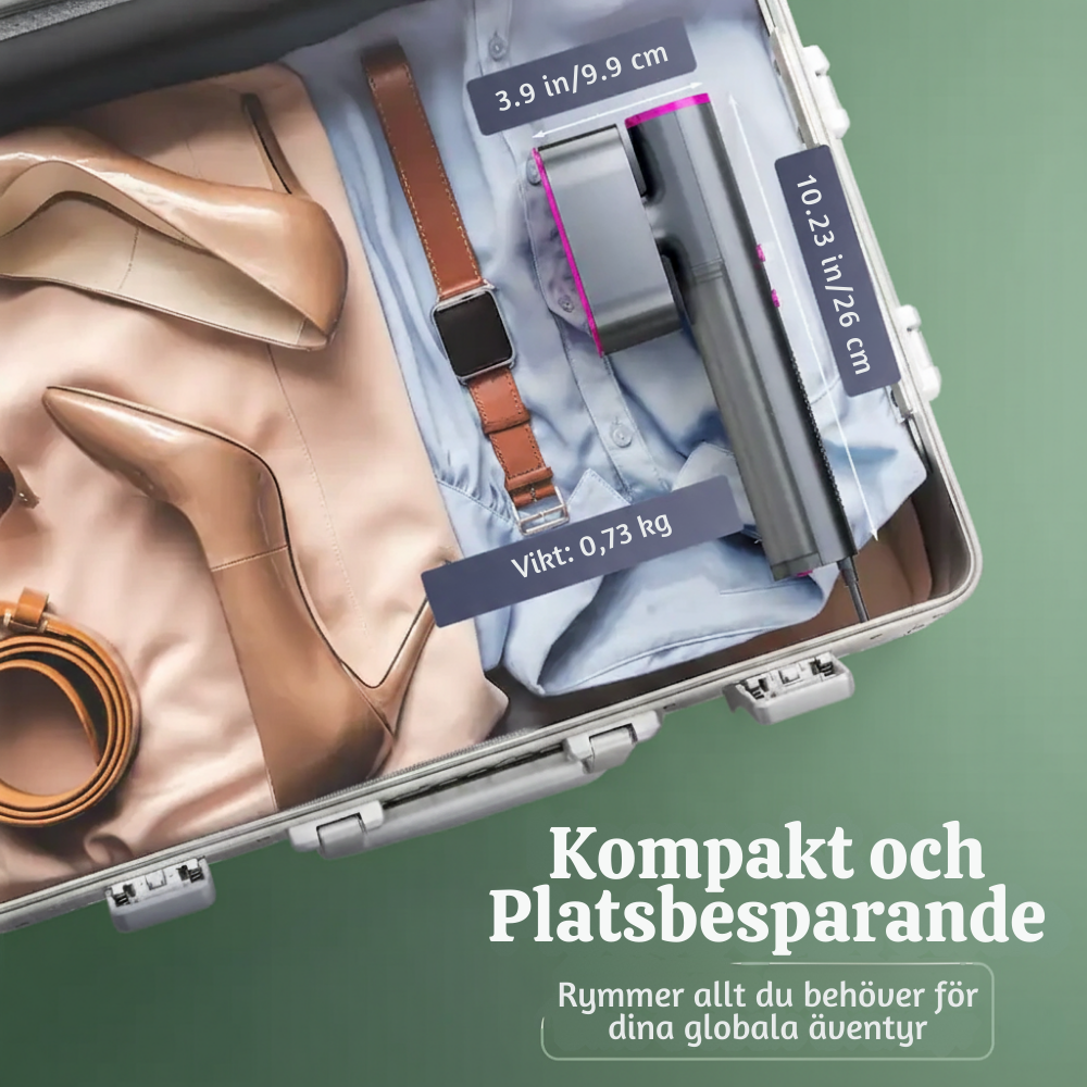 SteamPro™ – Handhållen 2-i-1 Bärbar Klädångare