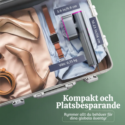 SteamPro™ – Handhållen 2-i-1 Bärbar Klädångare