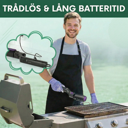 GrillRevive™ – Elektriskt Roterande Rengöringsborstset För Grill