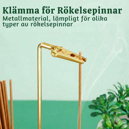 SereniAsh™ – Premium 2-i-1 Rökelsebrännare Och Hållare