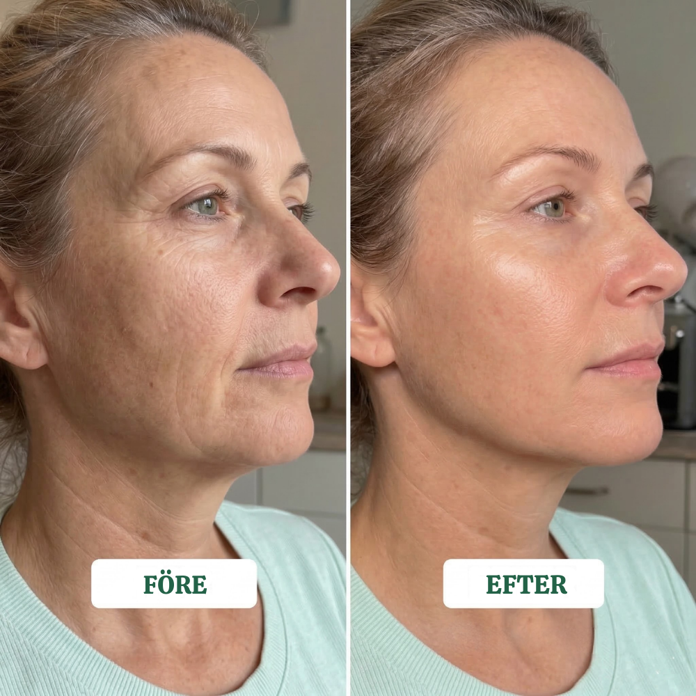 LunéaSkin™ – Återfuktande Bio-Kollagen Inpackande Nattmask Set