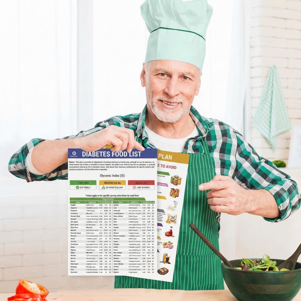 NutriGlance™ – Hälsosam Diabetes Måltidsplanerare & Näringsguide Schema