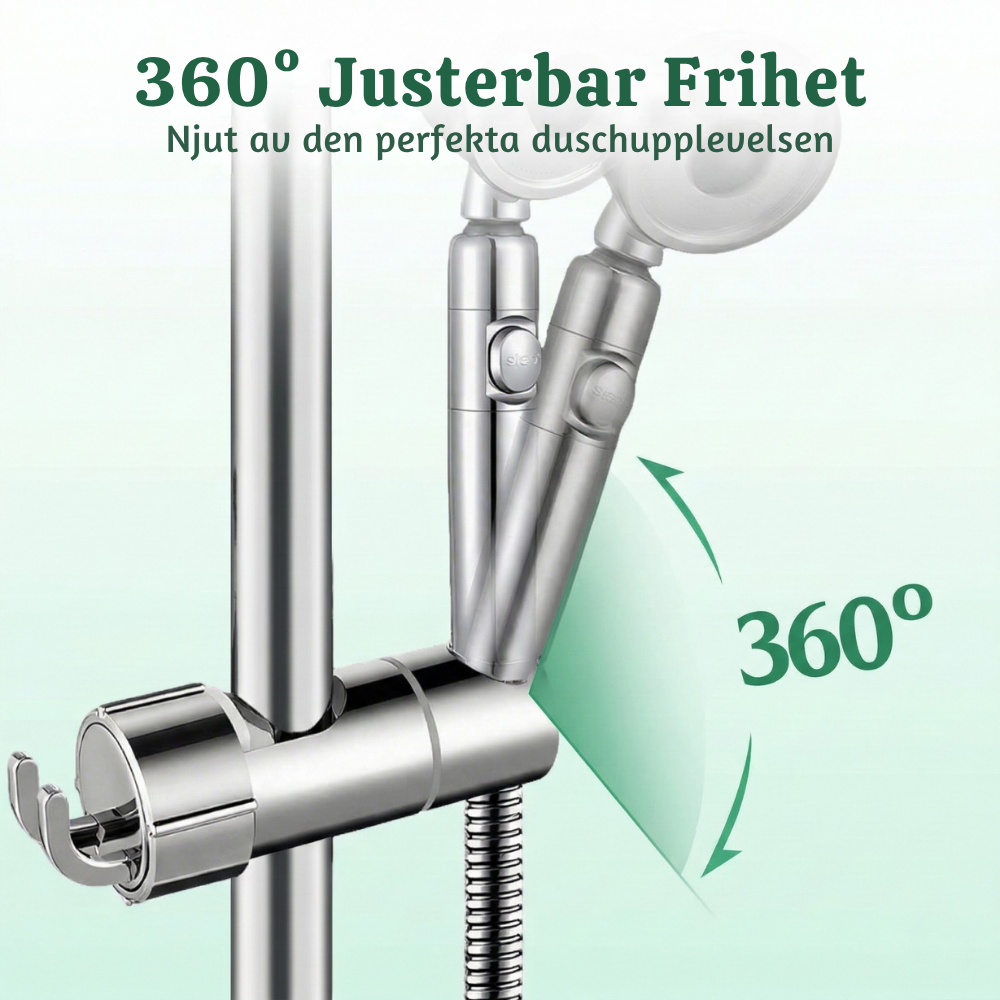GlideDock™ – Justerbar Borrfri Duschhållare