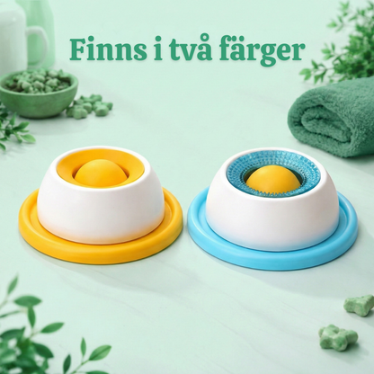 CalmNibble™ – Halkfri Slow Feeder Slickskål & Bollmatare för Hundar & Katter
