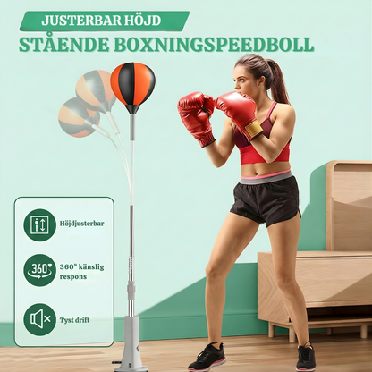 FlexBox™ – Justerbar Fristående Boxnings Speedball Tränare