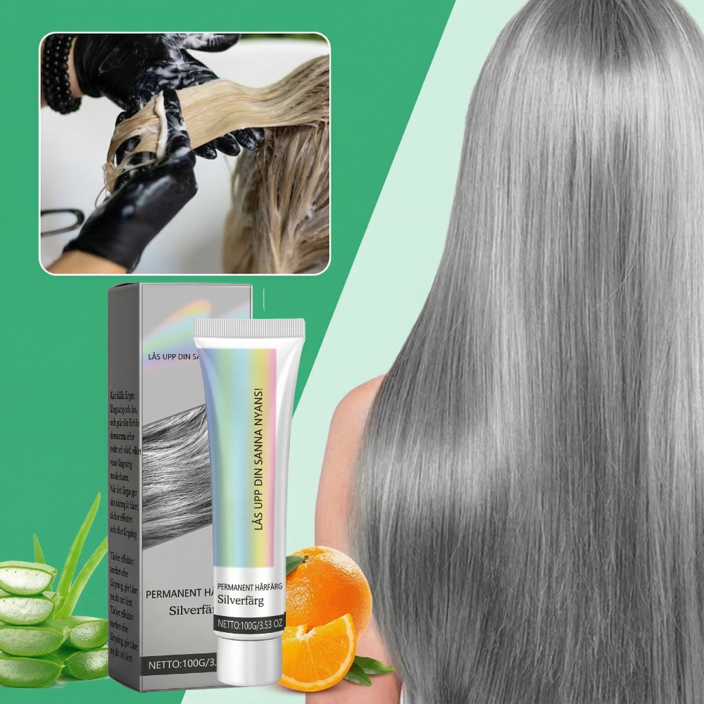 SilverMuse™ – Naturlig Professionell Silver Hårfärg