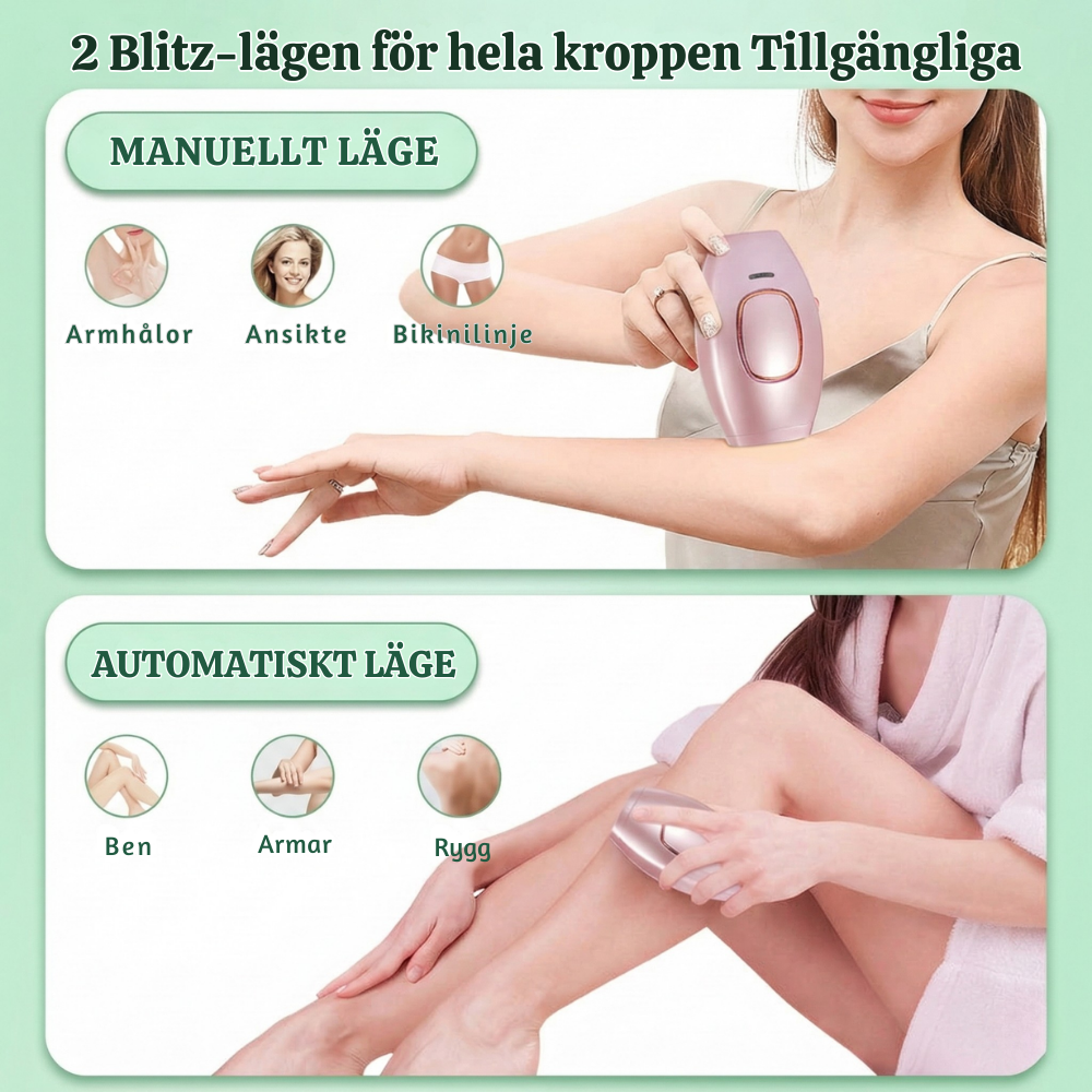 GlowBare™ – Avancerad IPL Hårborttagningsenhet