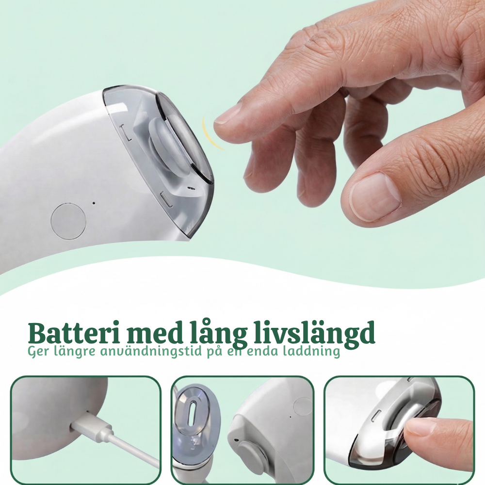 TrimEase™ – Portabel Automatisk Nagelklippare