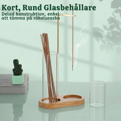 SereniAsh™ – Premium 2-i-1 Rökelsebrännare Och Hållare