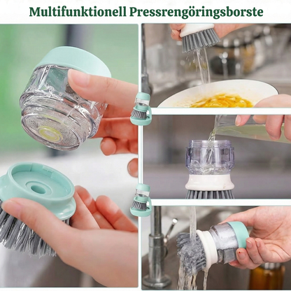 ScrubJet™ – Köks Skrubbborste med Inbyggd Tvåldispenser