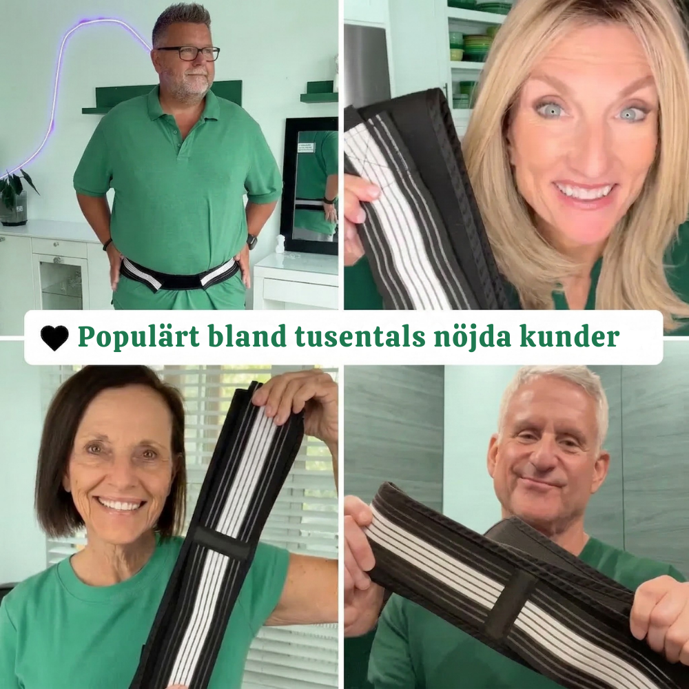 OrthoFlex™ – Ortopediskt Höft- & Ryggstöd Bälte