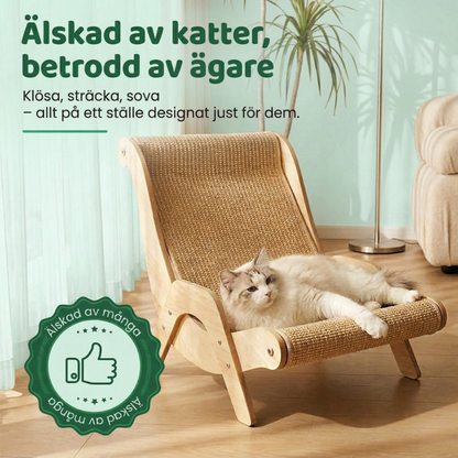 PawHaven™ – Premium 2-i-1 Sisal Klösmöbel Och Bädd För Katter