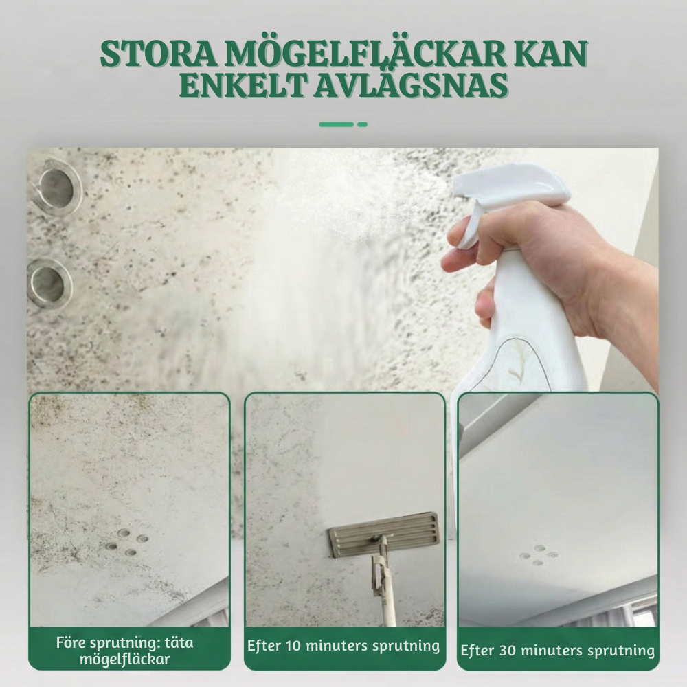 CleanFresh™ – Snabbverkande Anti-Mögel Yt- & Luktborttagningsspray