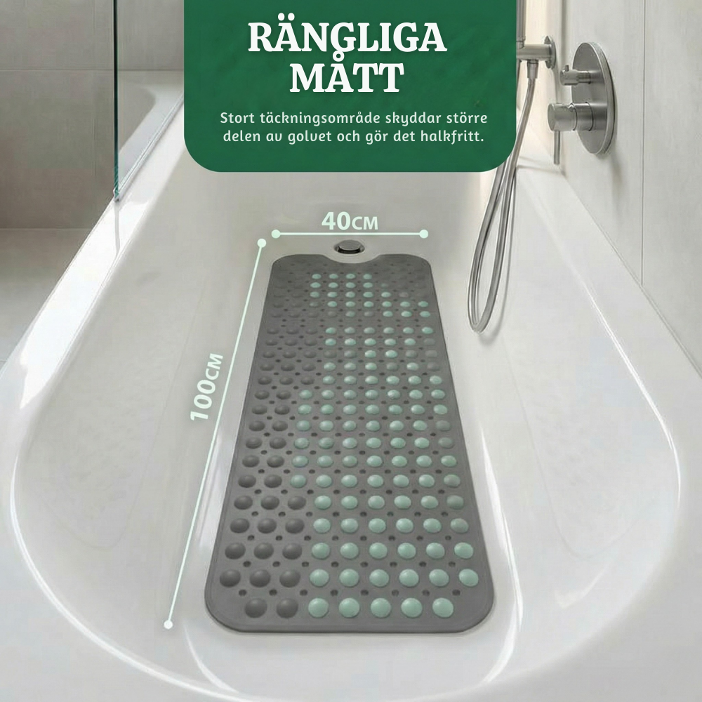 HydroGrip™ – Säker Halkfri Duschmatta för Badrum