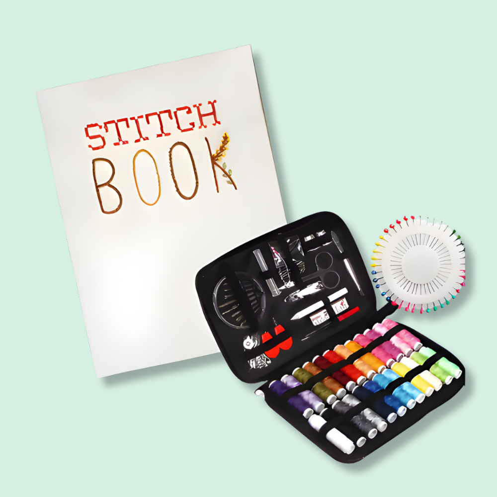 SoftStitch™ – Tygbroderi Övnings- & Lärobok
