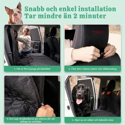 PawRide™ – Husdjurs Bil Lounge Baksätesförlängare