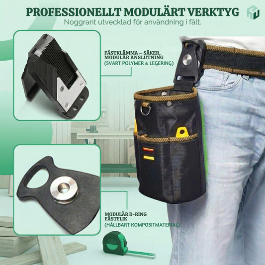 SnapCarry™ – Robust Verktygsväska Med Clips