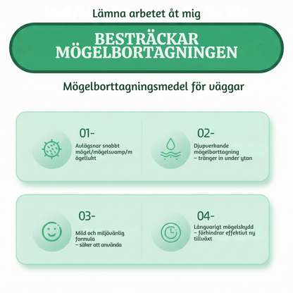 CleanFresh™ – Snabbverkande Anti-Mögel Yt- & Luktborttagningsspray