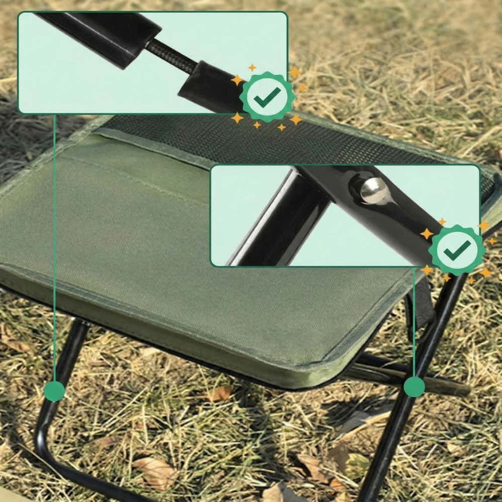TrailFold™ – Bärbar Väska-Buren Fällbar Sittplats
