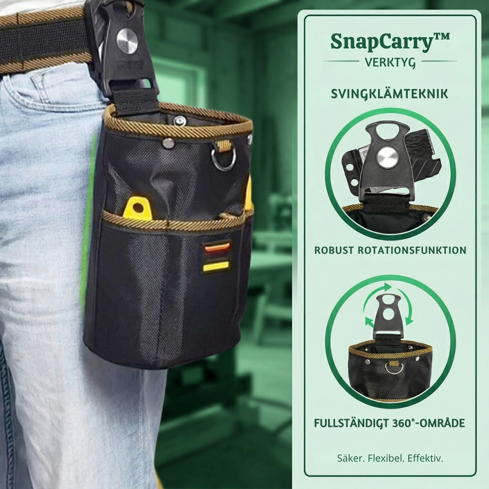 SnapCarry™ – Robust Verktygsväska Med Clips