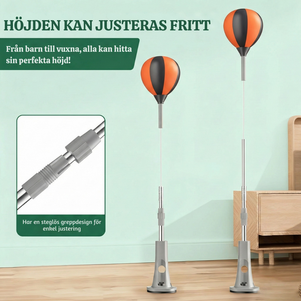 FlexBox™ – Justerbar Fristående Boxnings Speedball Tränare