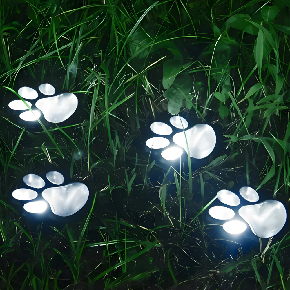 GlowPaws™ – Soldrivna Utomhus Tass Stig Lampor