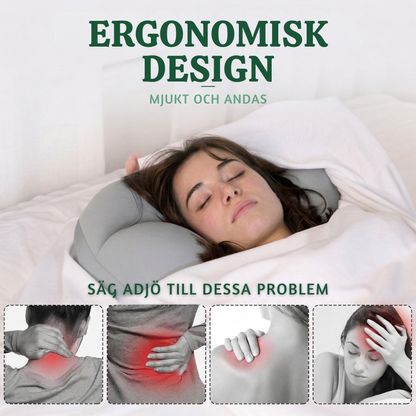 CloudCradle™ – Ergonomisk Microbead Sovstödskudde
