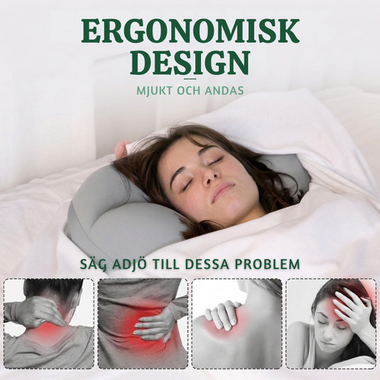 CloudCradle™ – Ergonomisk Microbead Sovstödskudde