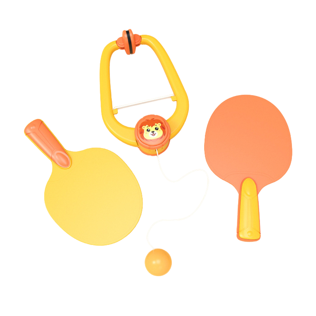 PingJoy™ – Justerbart Hängande Bordtennis Spelset för Dörrkarm