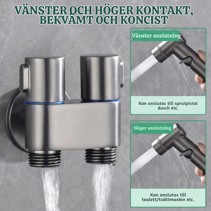 ZenWash™ – Premium Justerbart Högtrycks Bidéset