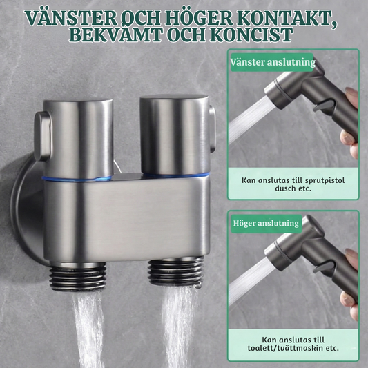 ZenWash™ – Premium Justerbart Högtrycks Bidéset