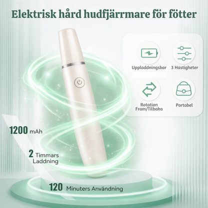 PediPro™ – Uppladdningsbar Elektrisk Pedikyr-förhårdnadsborttagare