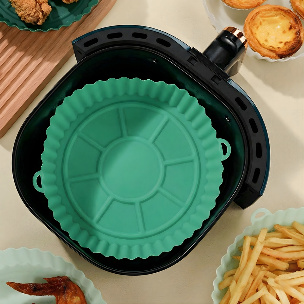 EcoFry™ – Non-Stick Återanvändbar Silikon Airfryer Bricka