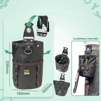 SnapCarry™ – Robust Verktygsväska Med Clips