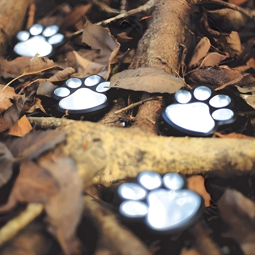 GlowPaws™ – Soldrivna Utomhus Tass Stig Lampor