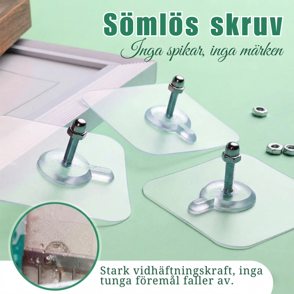 WallGrip™ – Stark Självhäftande Väggkrok