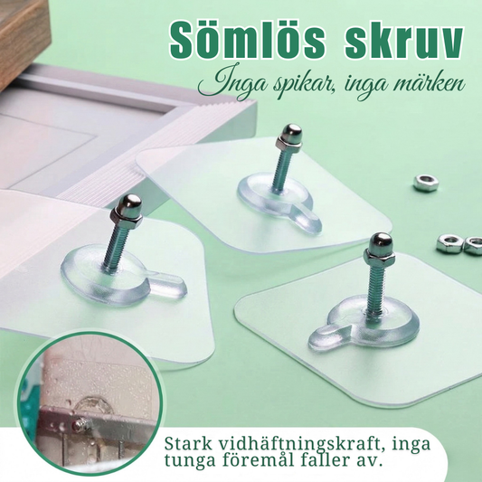 WallGrip™ – Stark Självhäftande Väggkrok