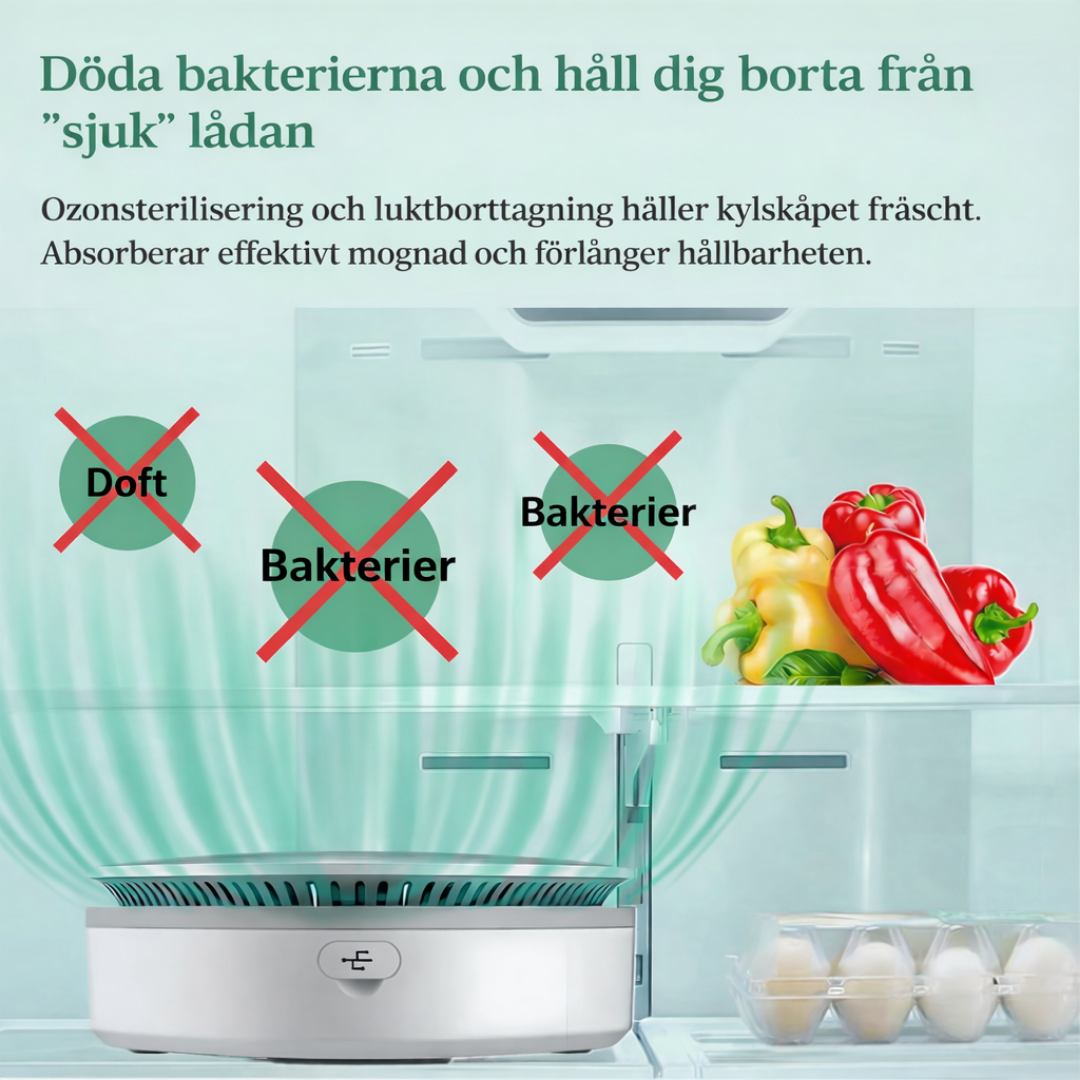 FreshCore™ – Smart Luktfri Ozonluftrenare