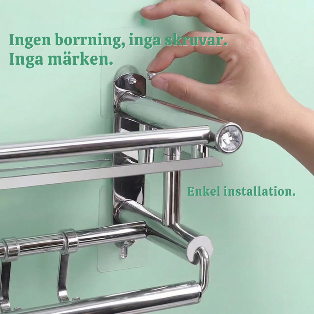 WallGrip™ – Stark Självhäftande Väggkrok