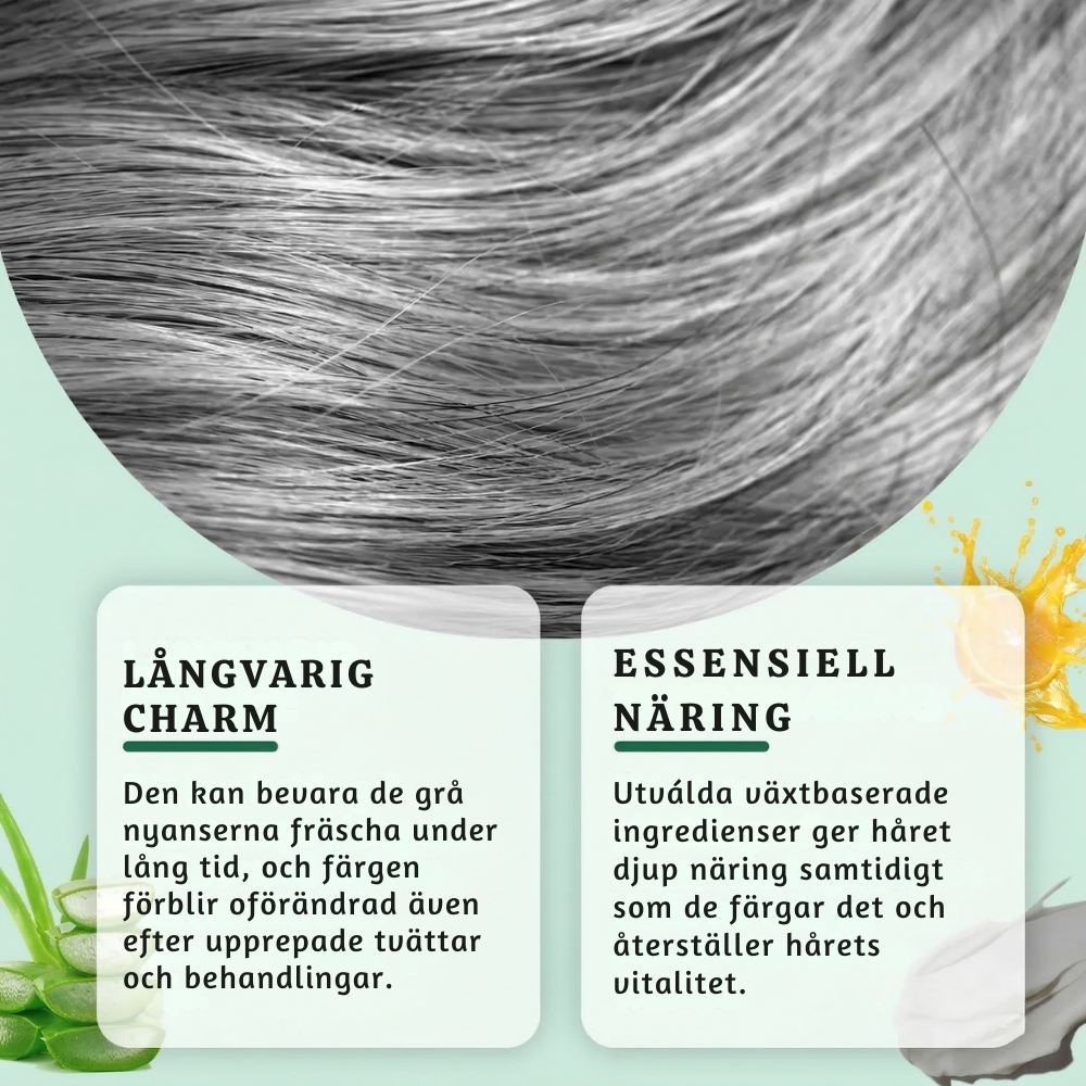 SilverMuse™ – Naturlig Professionell Silver Hårfärg