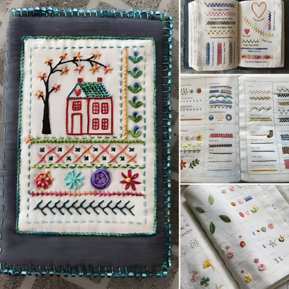 SoftStitch™ – Tygbroderi Övnings- & Lärobok