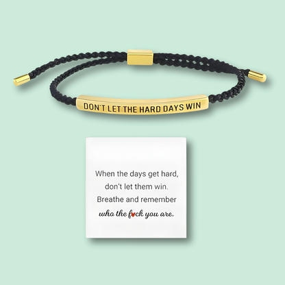 EchoLine™ – Flätat Inspirerande Armband i Rostfritt Stål