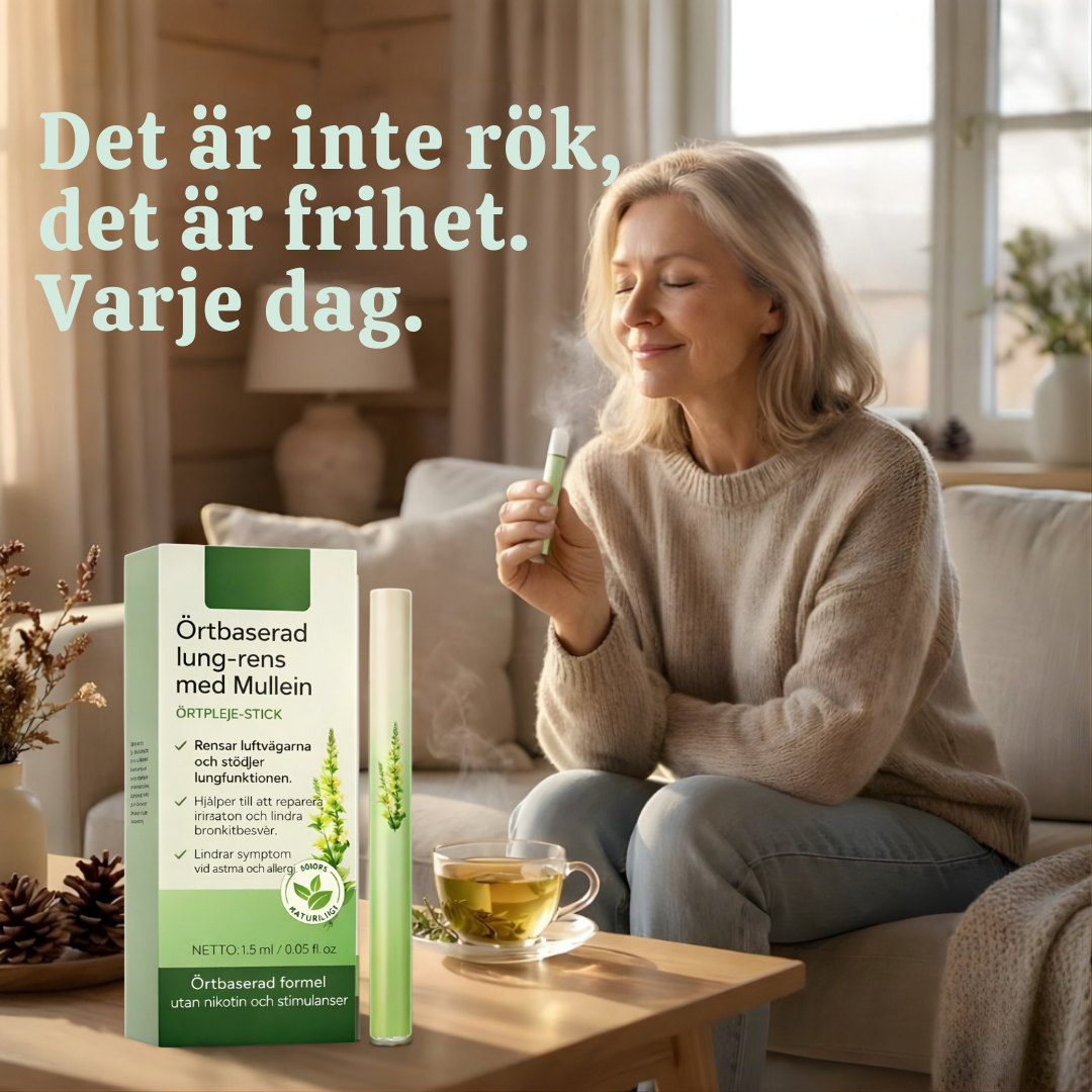 AirVita™ – Nikotinfri Ört Vape-Inhalator
